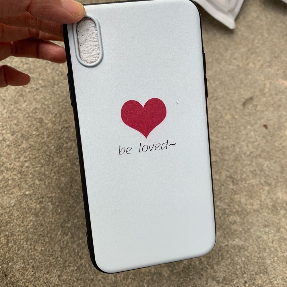 iPhone XR/Max/XS/7/8/+❤️be loved heart phone Case - Picture 4 of 5